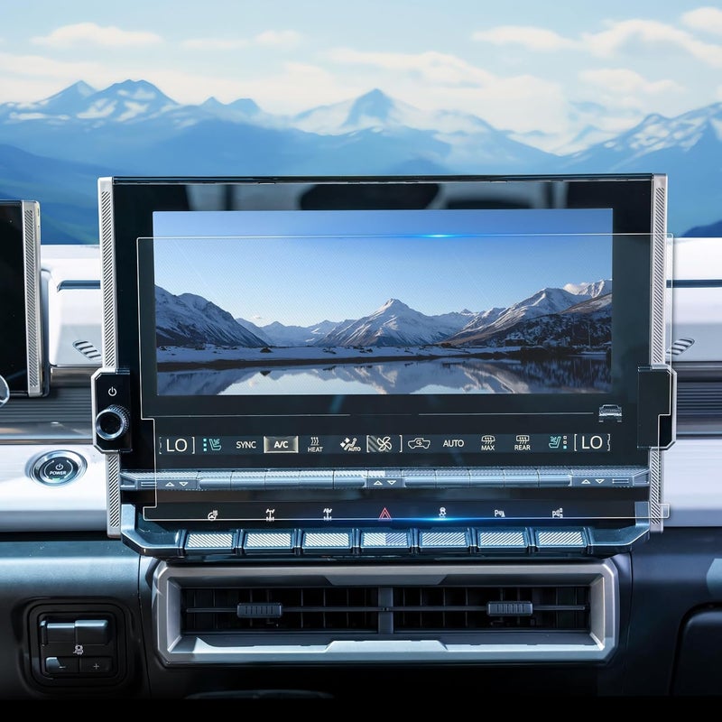 WEIPIN For 2PCS 2022 2023 2024 2025 2026 GMC Hummer EV Pickup 13.4 Inch Touchscreen High Clarity Screen Protector - Hummer EV Pickup (2X/3X/Edition 1) Accessories - Image 1
